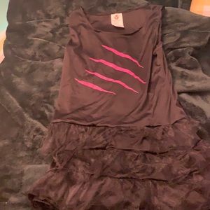 Girls Hot Pink Cheetah Costume